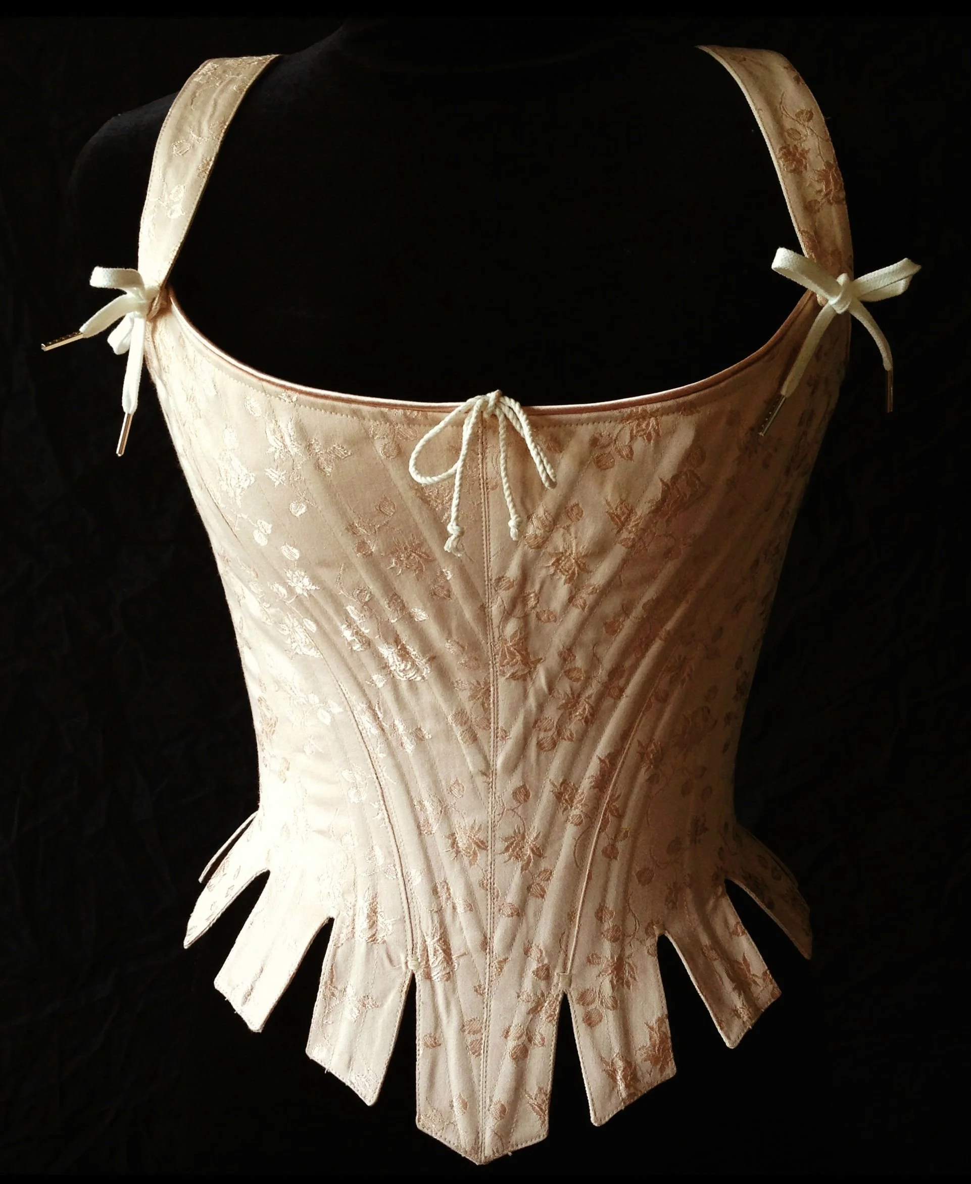 c. 1725 Louisa Stays — Period Corsets